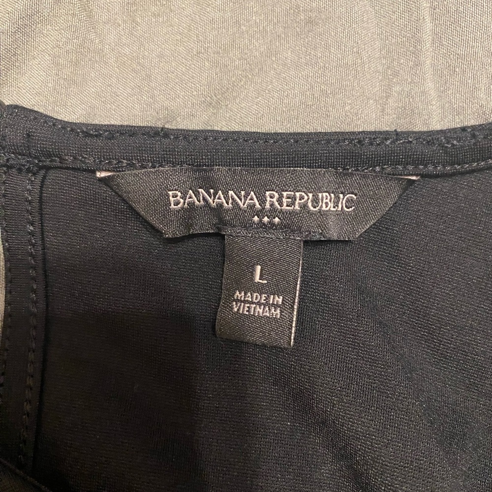 Banana Republic Classic Black Long Dress